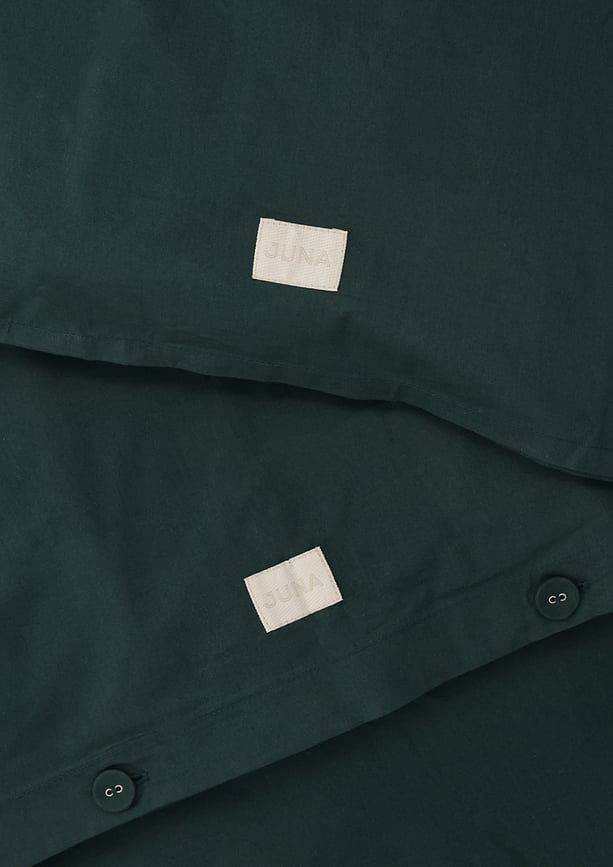 Funda Nórdica Christmas Fable, 140 x 200 cm, verde oscuro, funda de almohada 60 x 63 cm, Set de 2 piezas