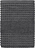 Juna Check Handduk 50 x 100 cm, mörkgrå