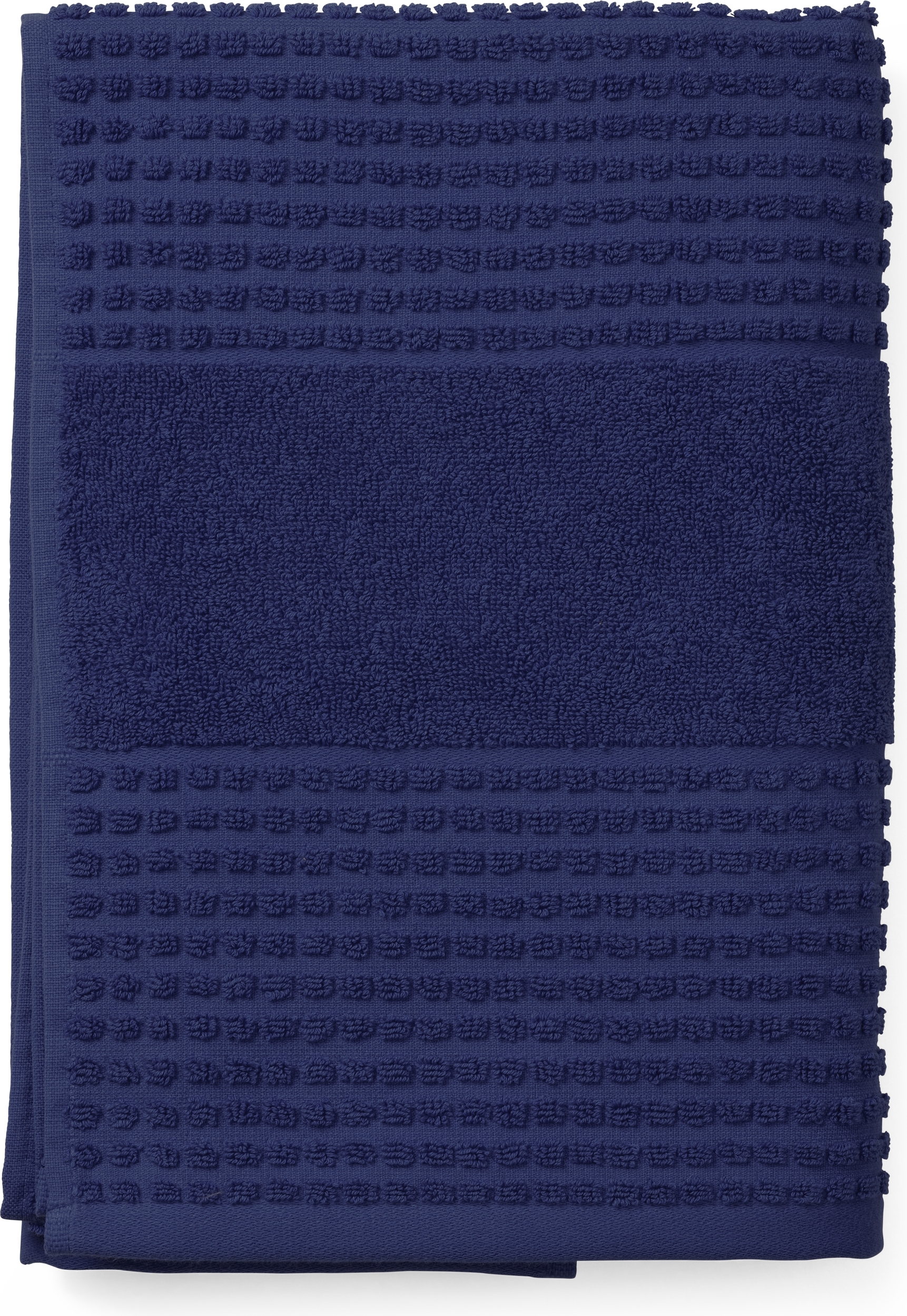 Juna Check Handtuch 70 x 140 cm marineblau