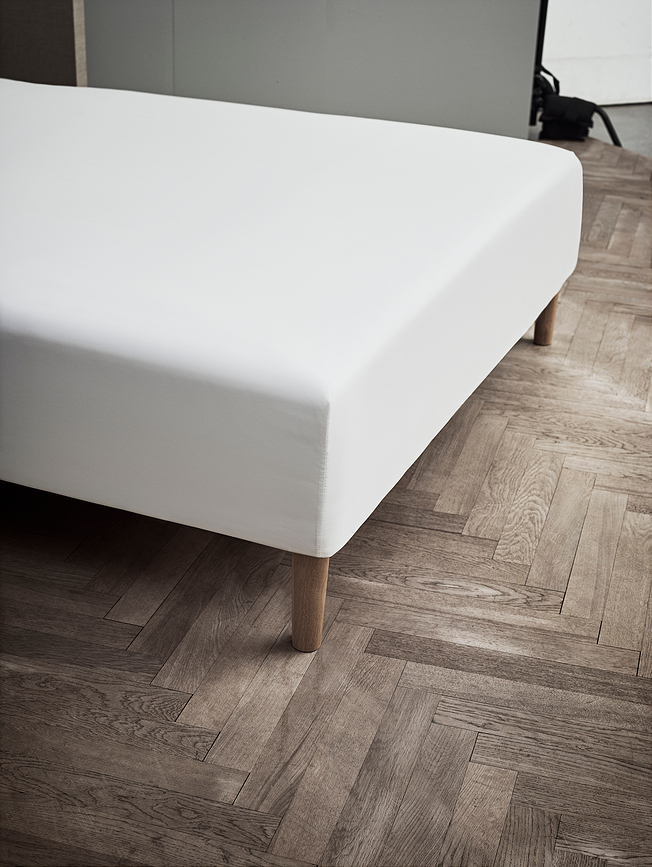 Percale Napenjalna rjuha, 180 x 210 x 30 cm, bela