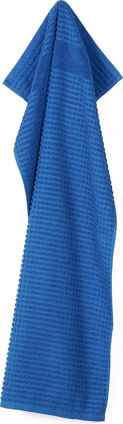 Toalla Juna Check, 50 x 100 cm, azul marino