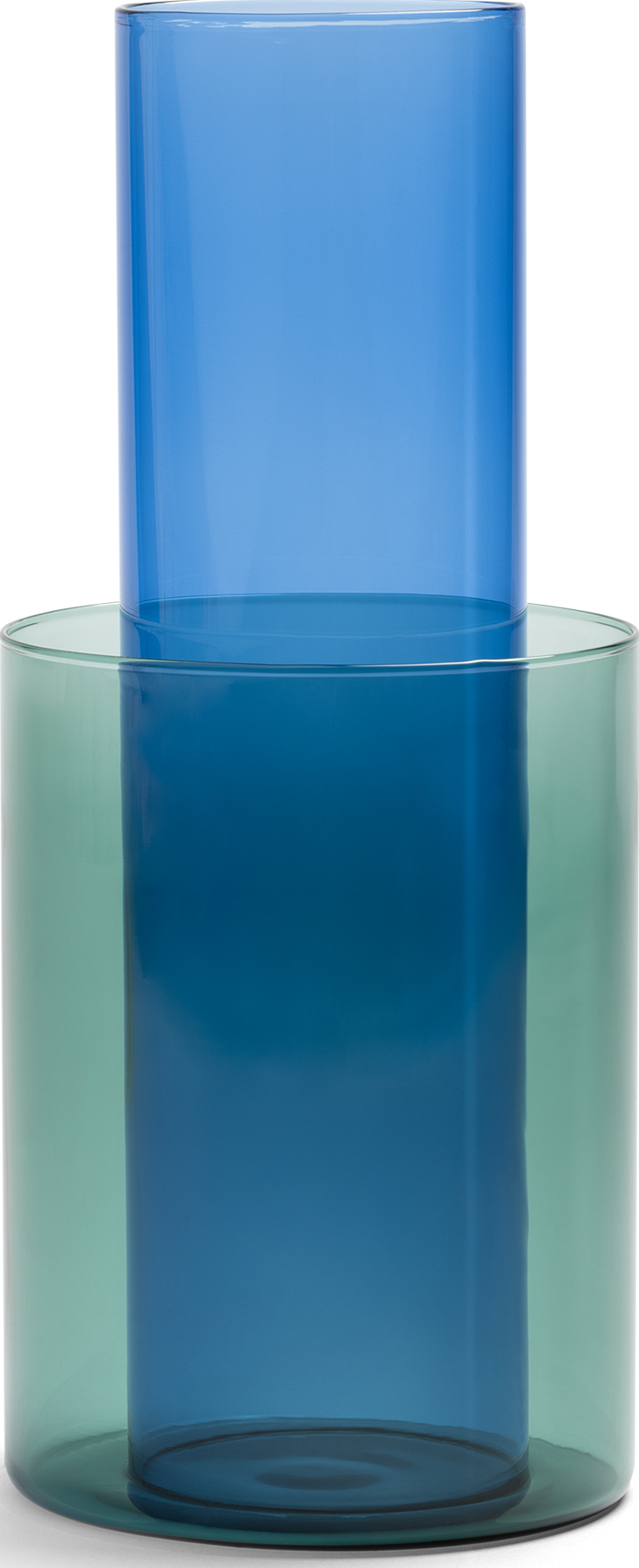 Amphi Vase 25,5 cm, grün