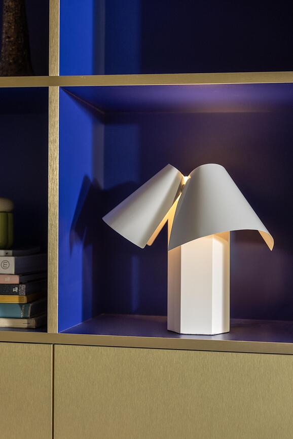Beln tafellamp, crème