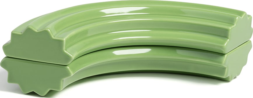 Boîte de rangement Churros, verte