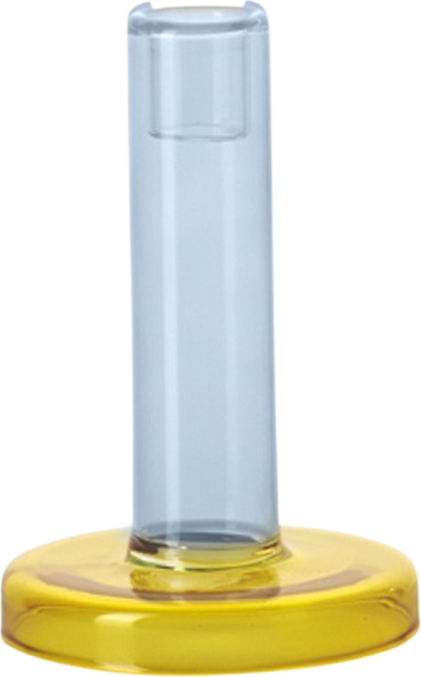 Bole Kerzenhalter 15 cm, hellblau