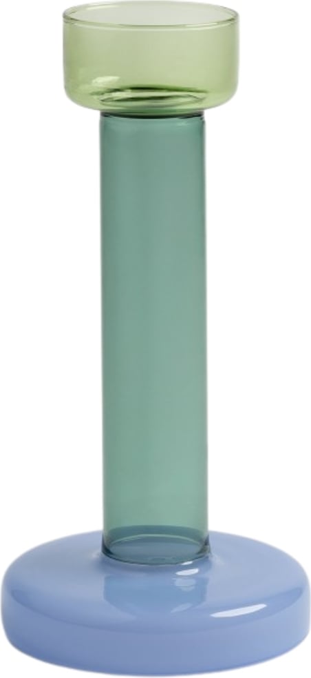 Bole Kerzenhalter 21 cm, meerblau