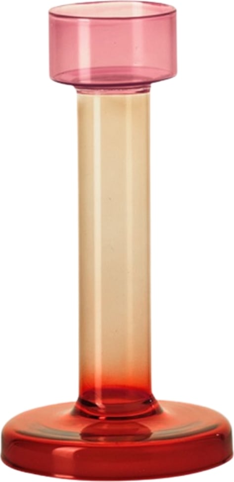 Bole Kerzenhalter 21 cm, rosa
