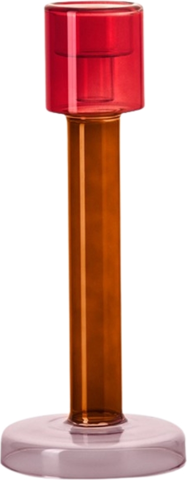 Bole Kerzenständer 29 cm, rot