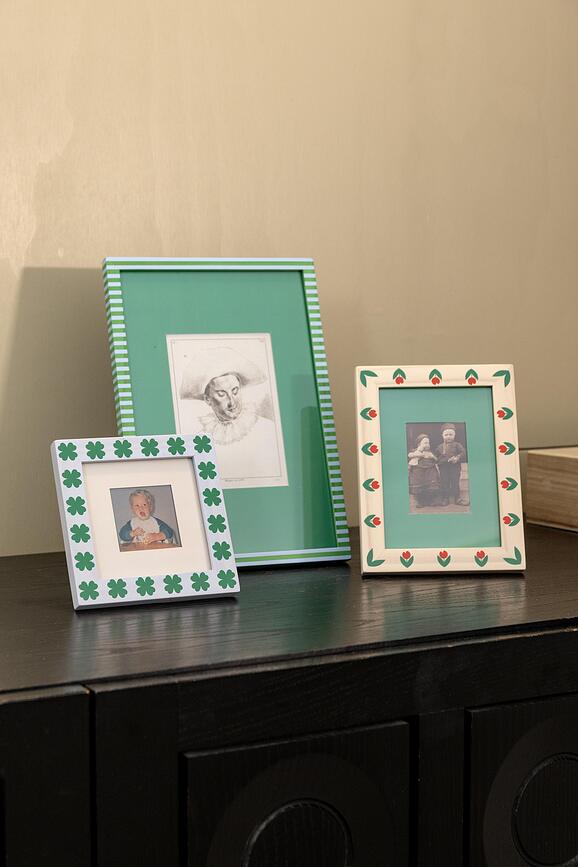 Cadre photo Patch L vert