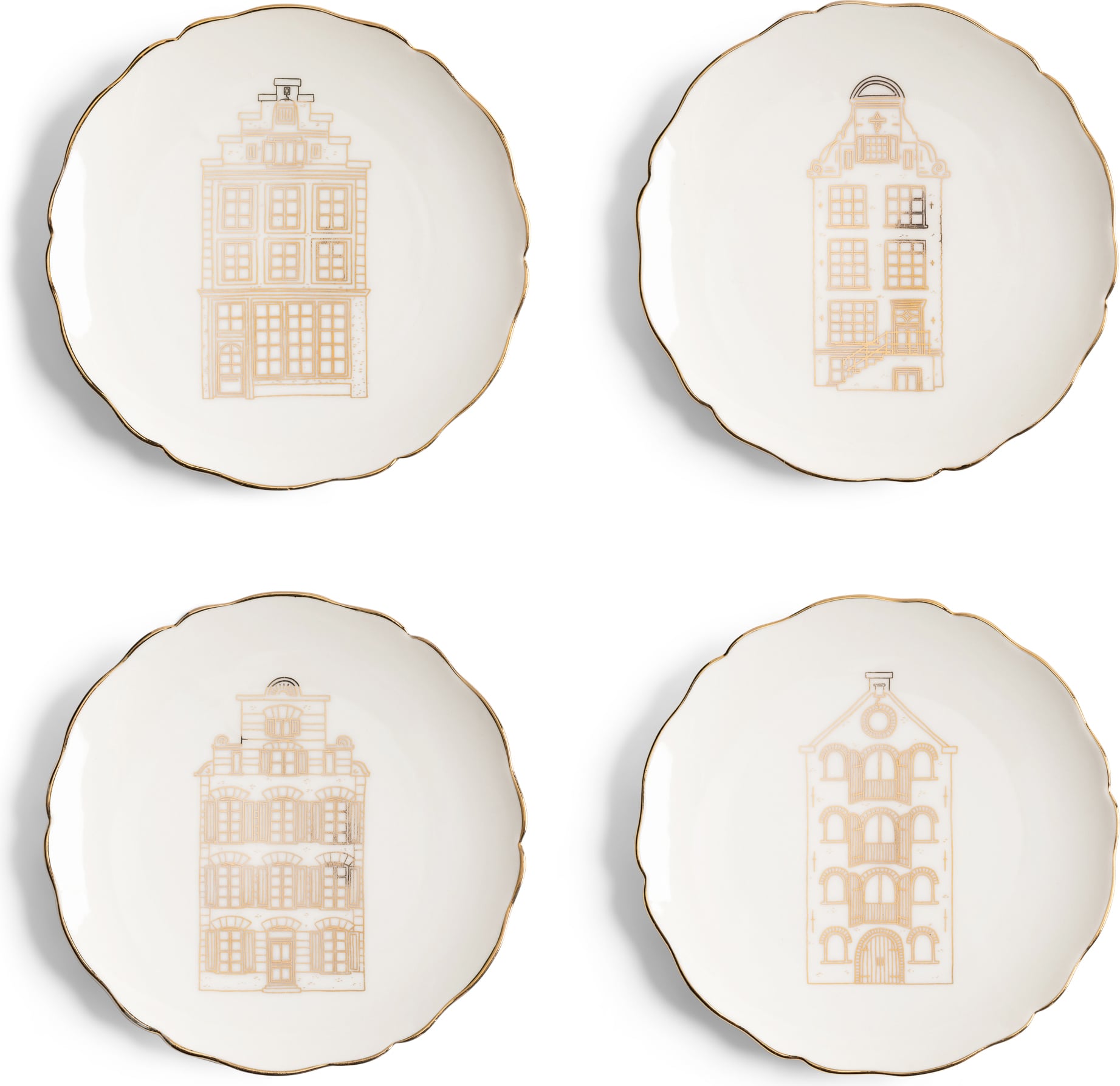 Canal House Dessertteller 13 cm, 4 St.