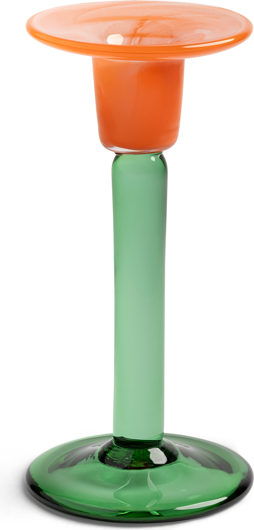 Cassata Kerzenständer für klassische Kerzen 22 cm, grün