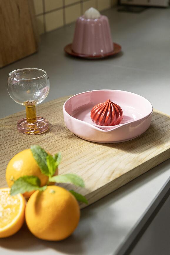 Citrusų sulčiaspaudė Pudding, sviesto spalvos