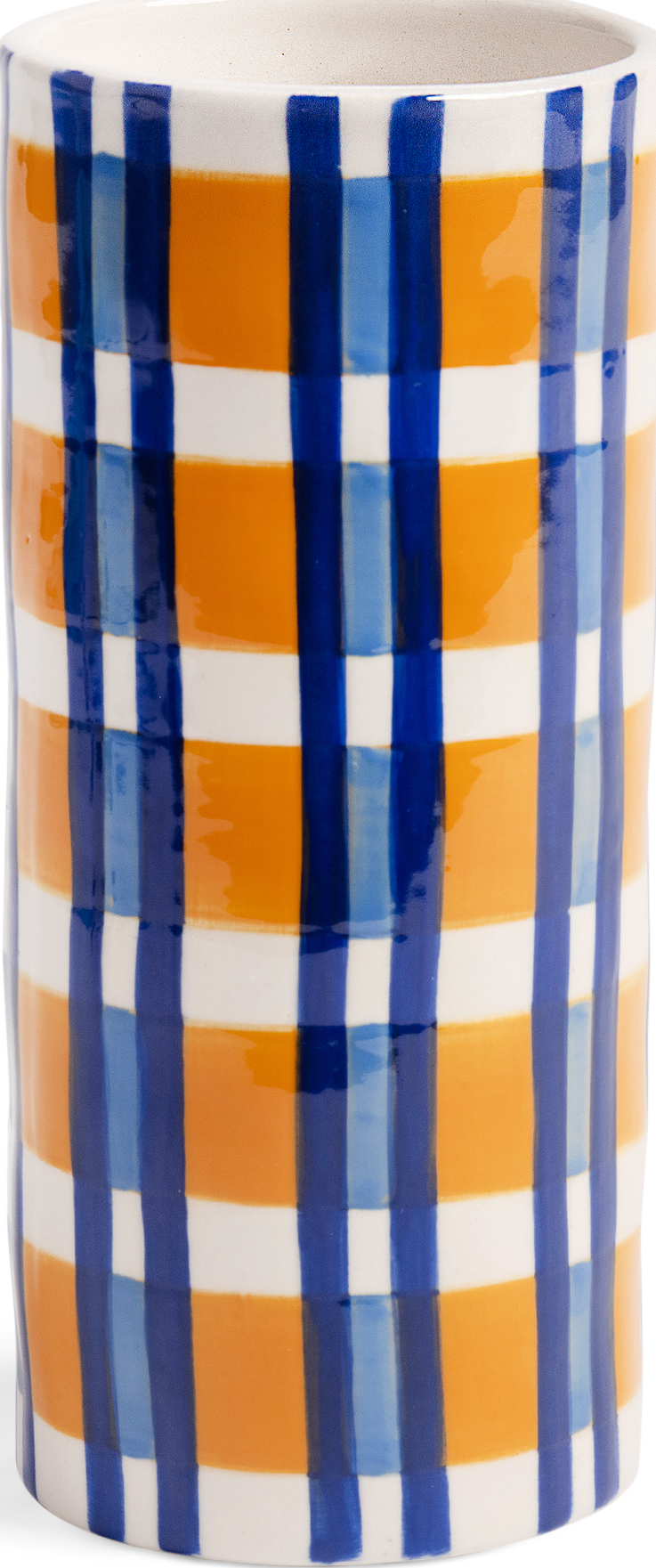 Clash Check Vase 18 cm