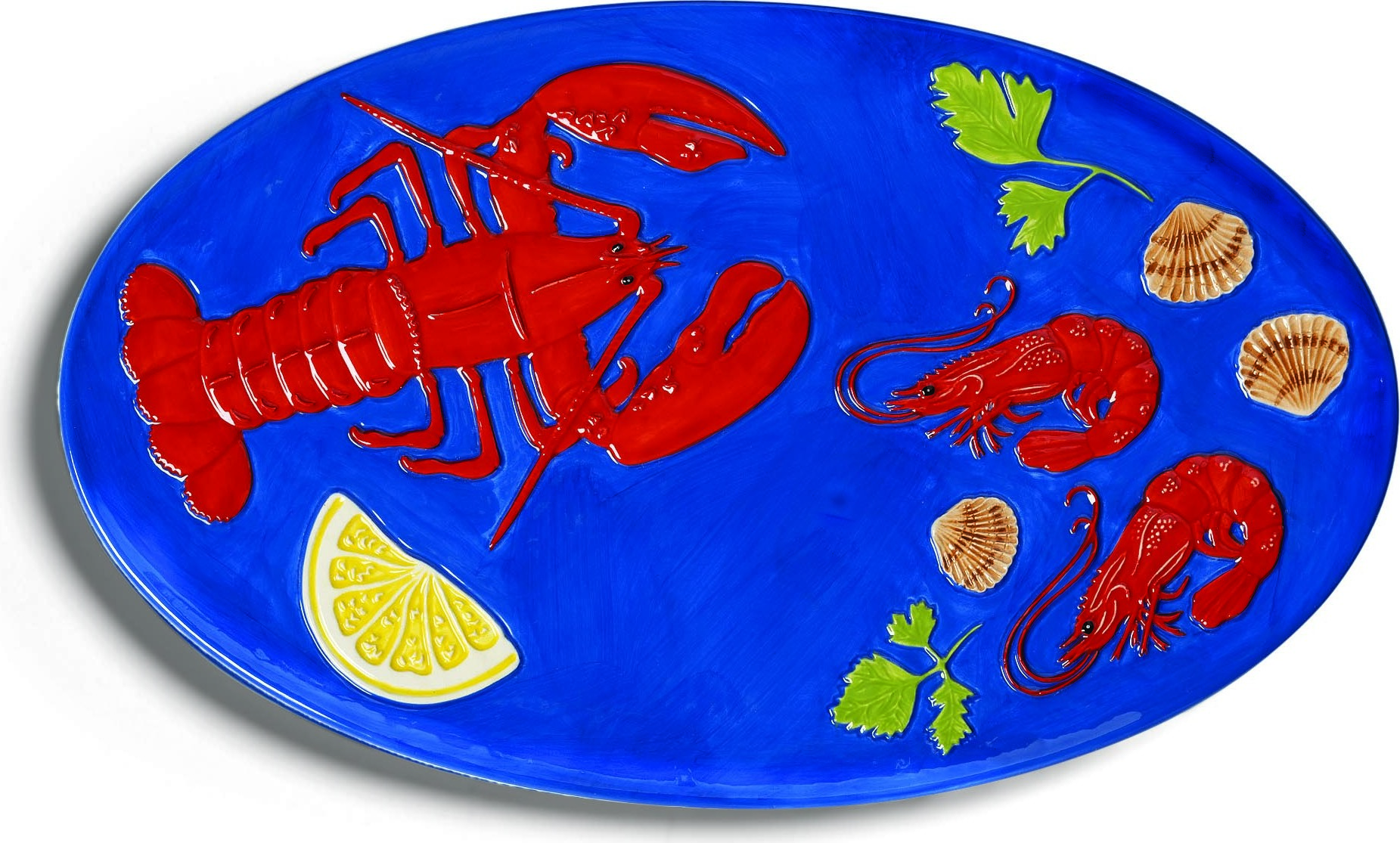 De La Mer Lobster Servierplatte 20 x 33 cm