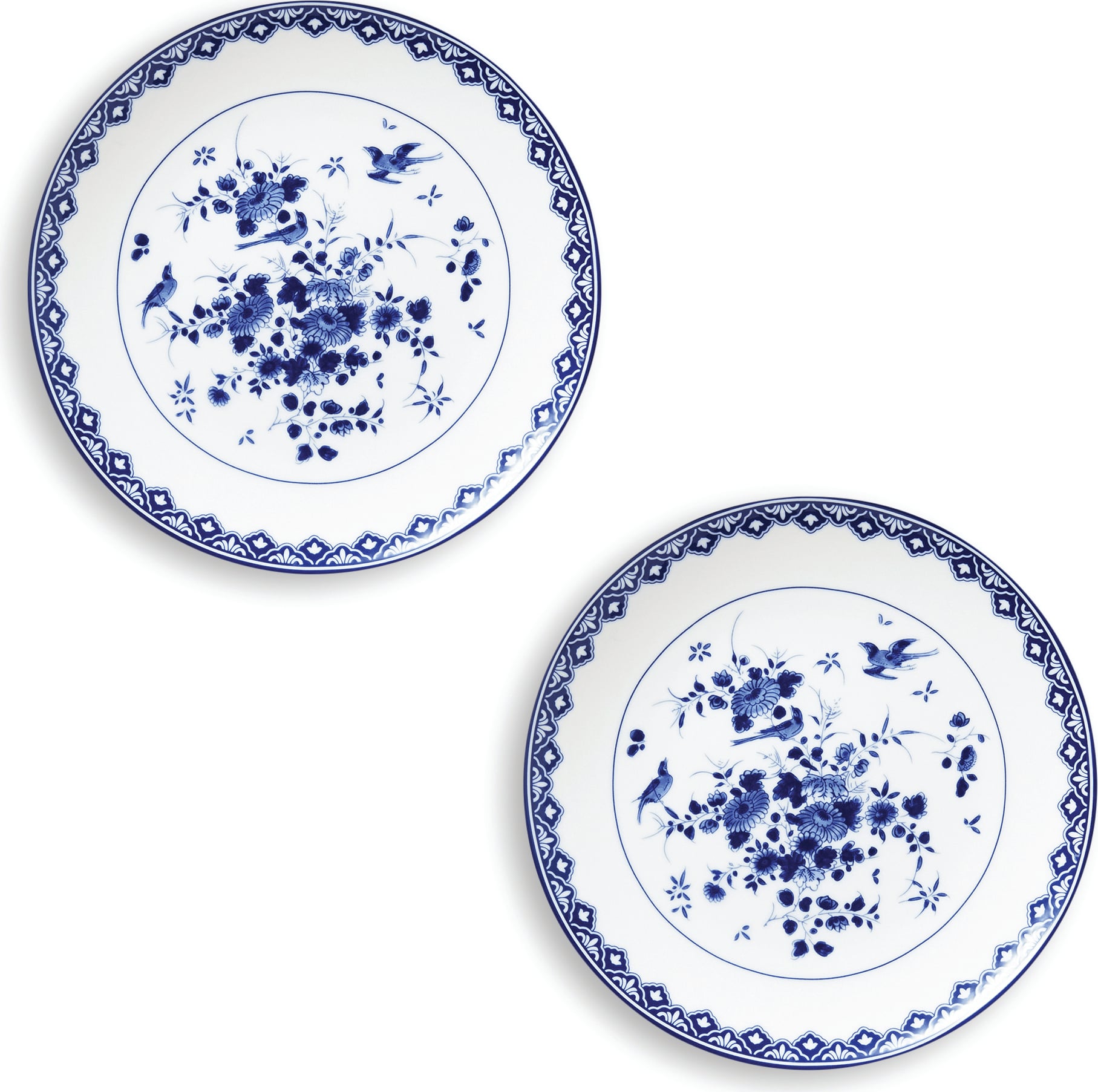 Delftware Frühstücksteller 20 cm, 2 St.