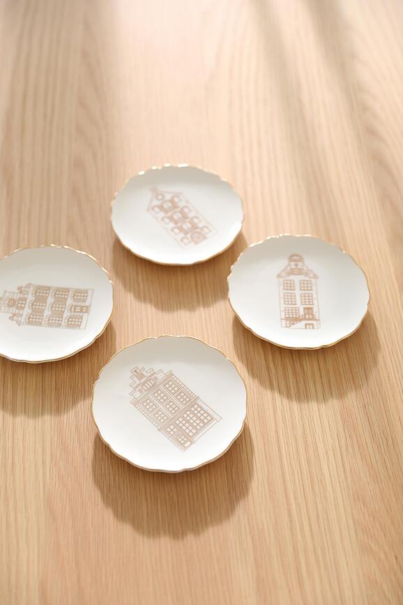Dessertitaldrikud Canal House 13 cm, 4 tk