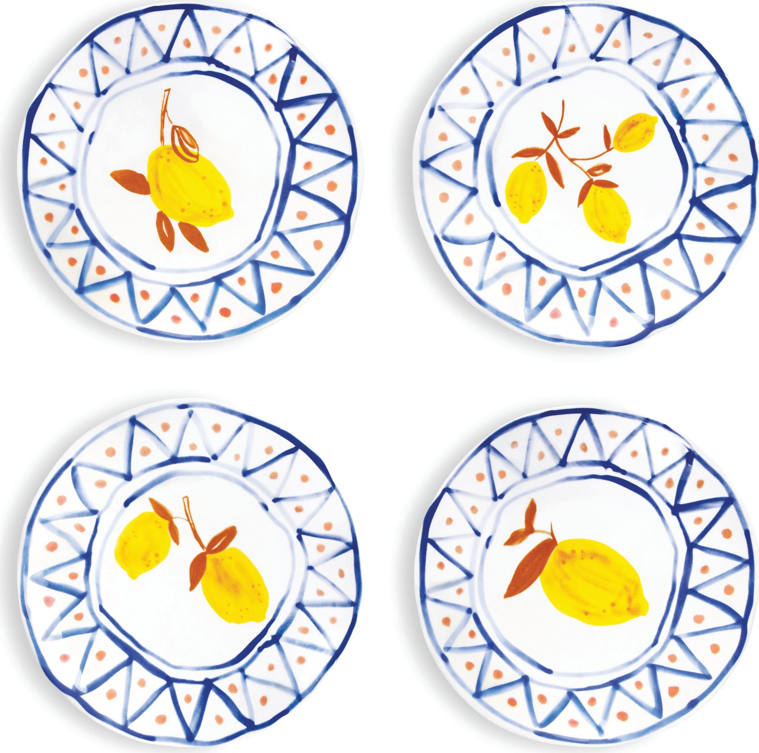 Dessertteller Lemon Moroccan 16 cm, 4 St.