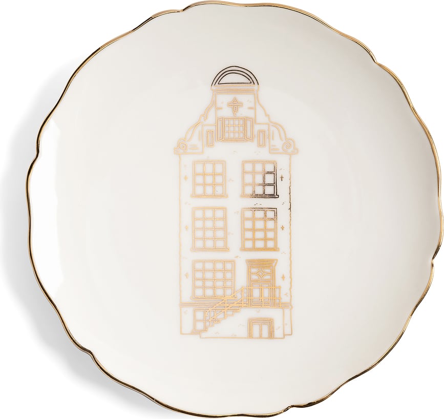 Dezertné tanieriky Canal House 13 cm, 4 ks