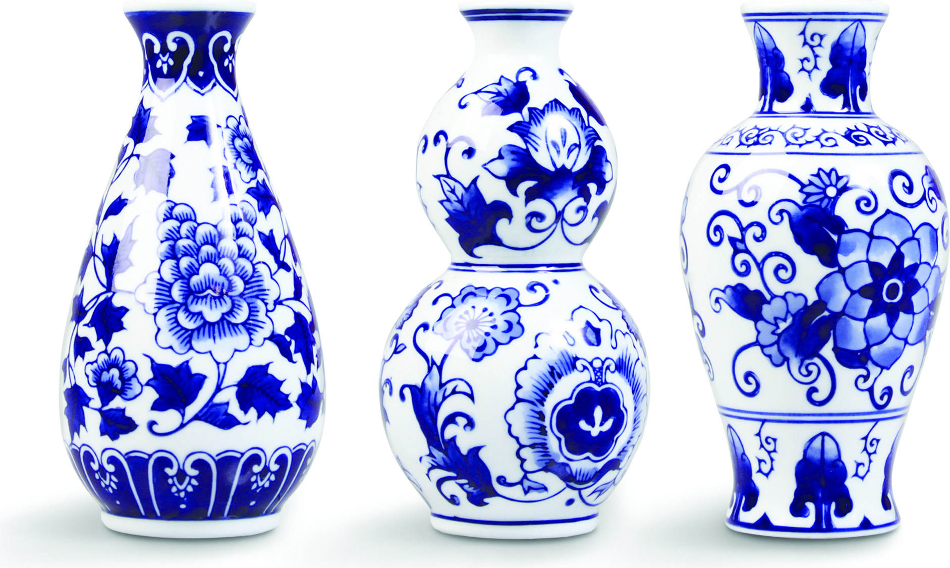 Dutch Vasen, 3 St.