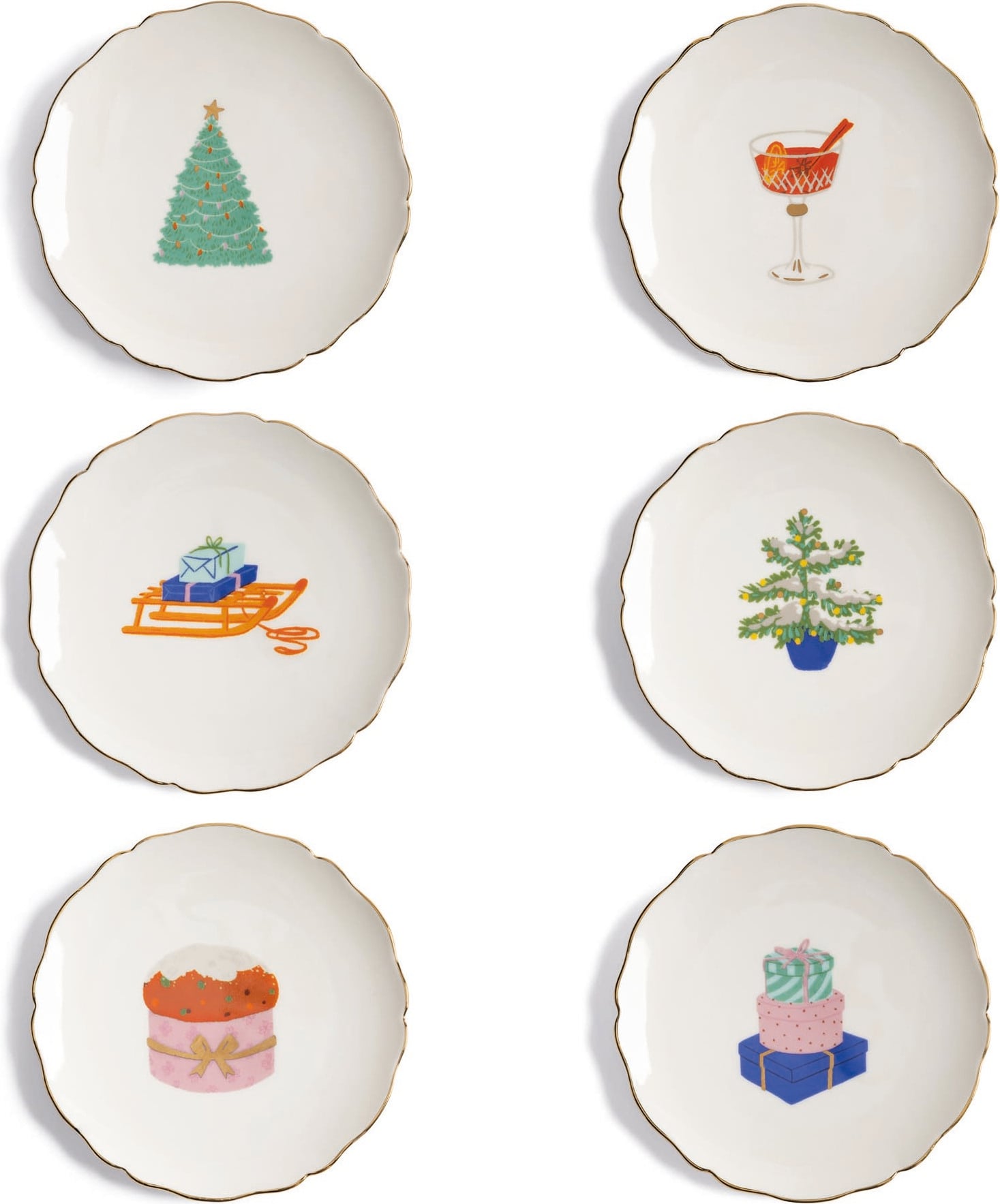 Feast Dessertteller 13 cm, 6 St.