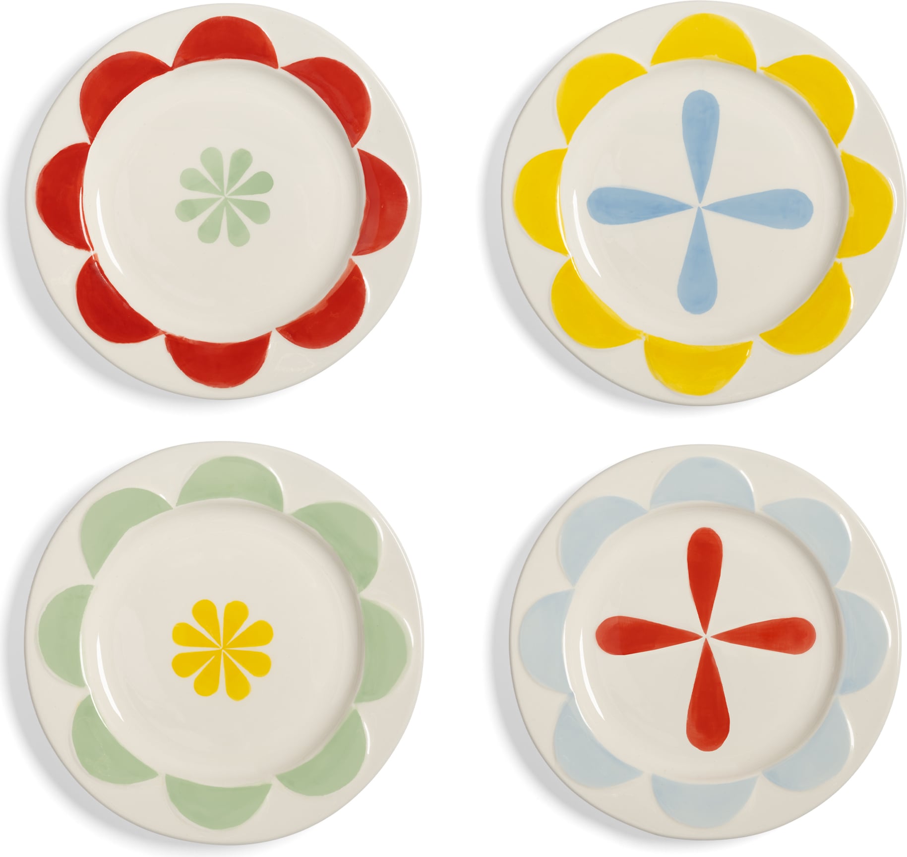 Folk Dessertteller 17,5 cm, 4 St.