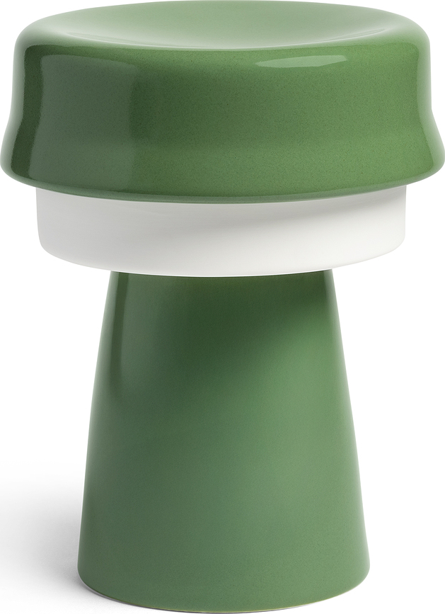 Galda lampa Hat, zaļa