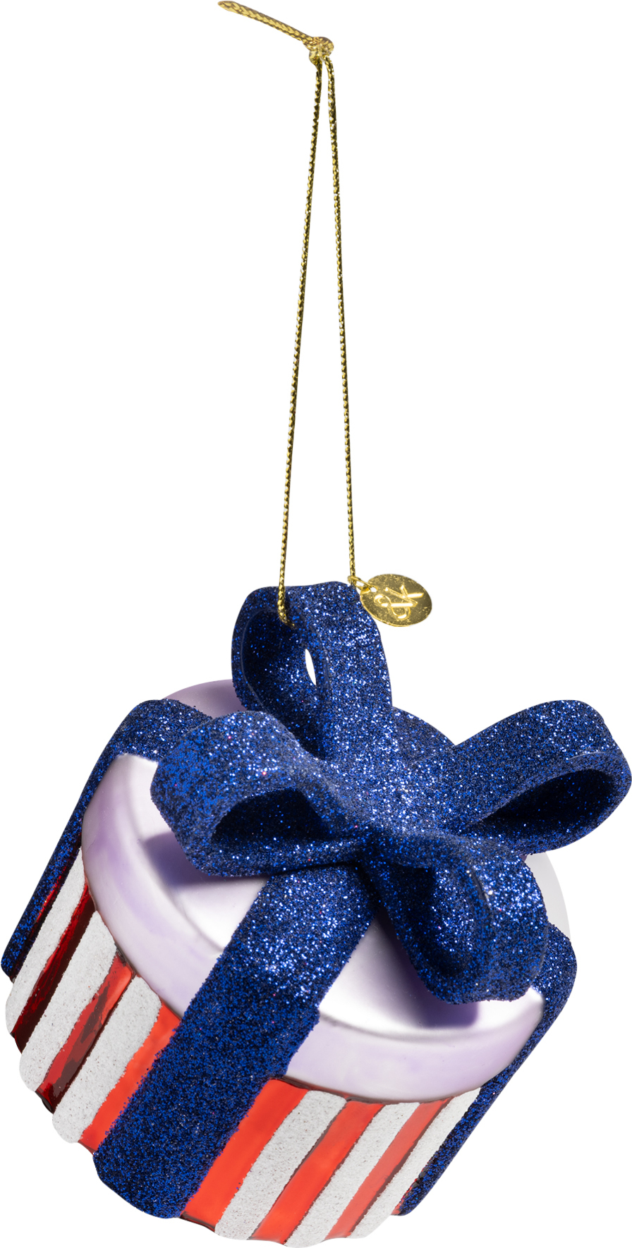 Gift Weihnachtskugel, rot