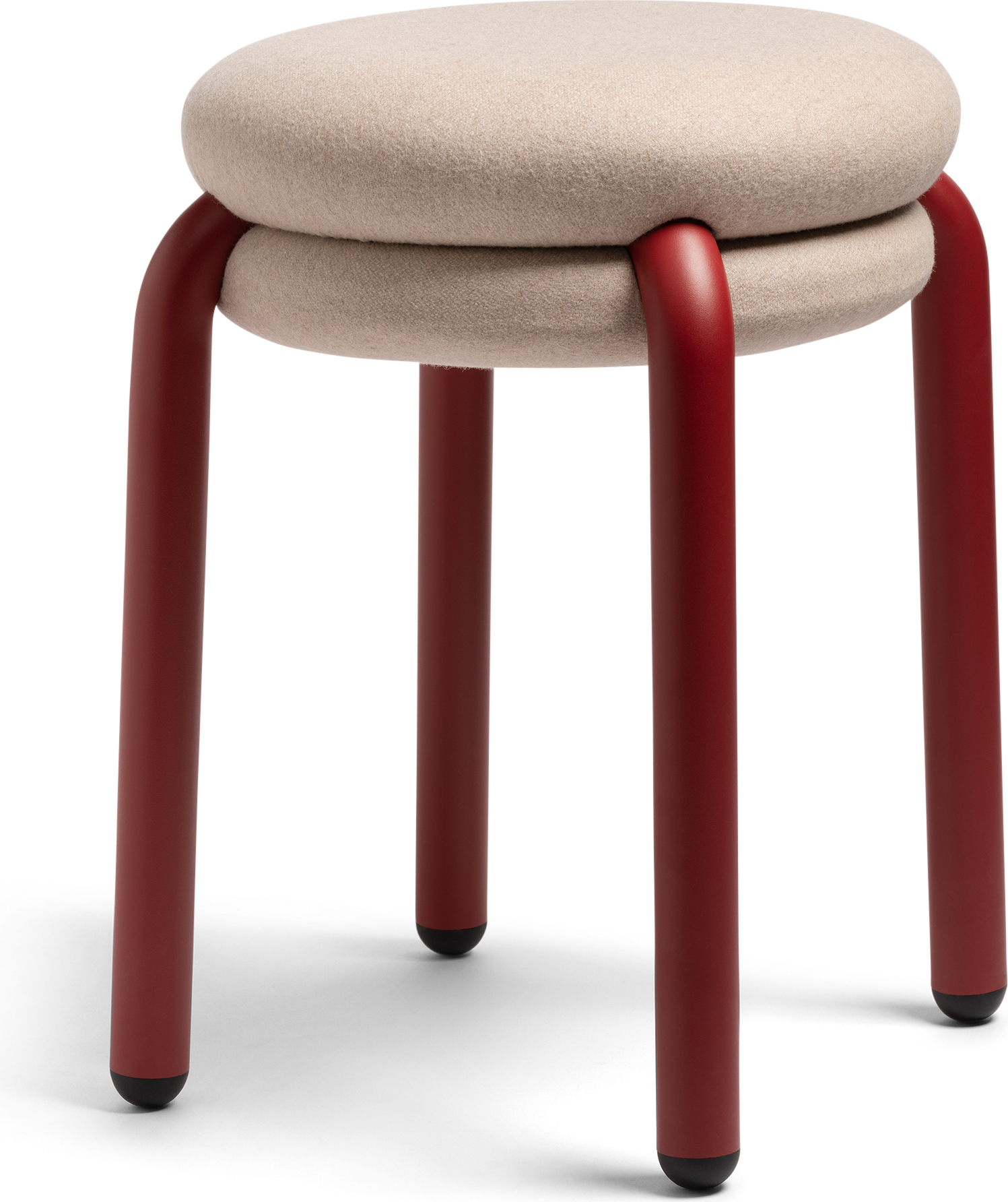 Hocker Macaron, beige