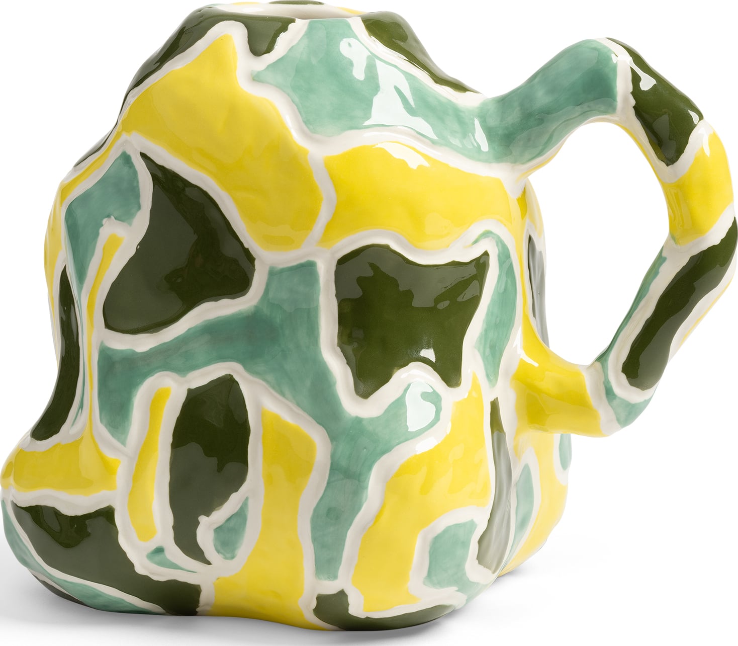 Jug-a-vase Vase 19 cm, grün