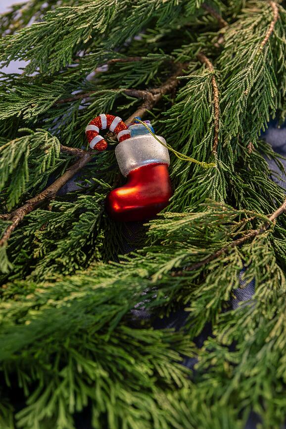Julkula Christmas Stocking, grön