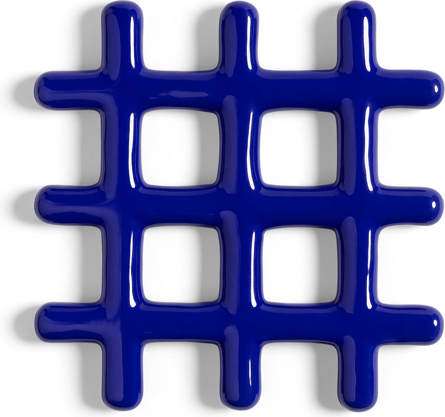 &K Grid bordskåner, blå