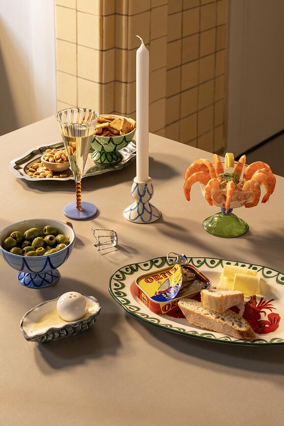 &K Oyster Salt and Pepper Shaker