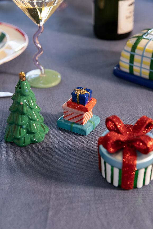 Kerstbal Gift groen