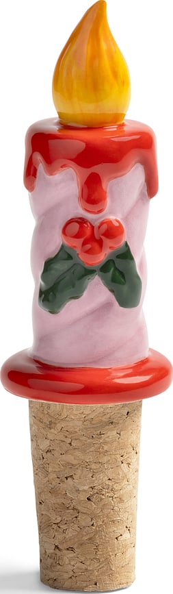 Korek do wina Candle różowy
