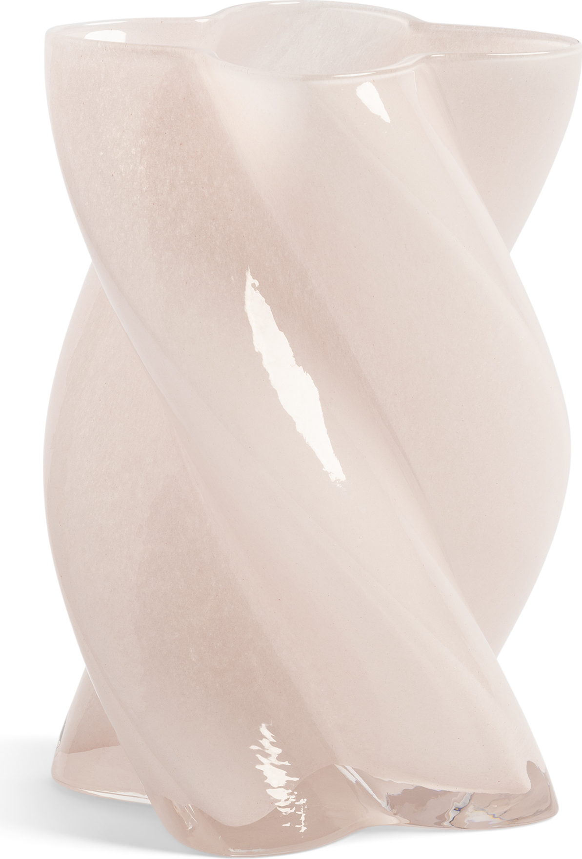 Marshmallow Opaque Vase 19,5 cm, rosa