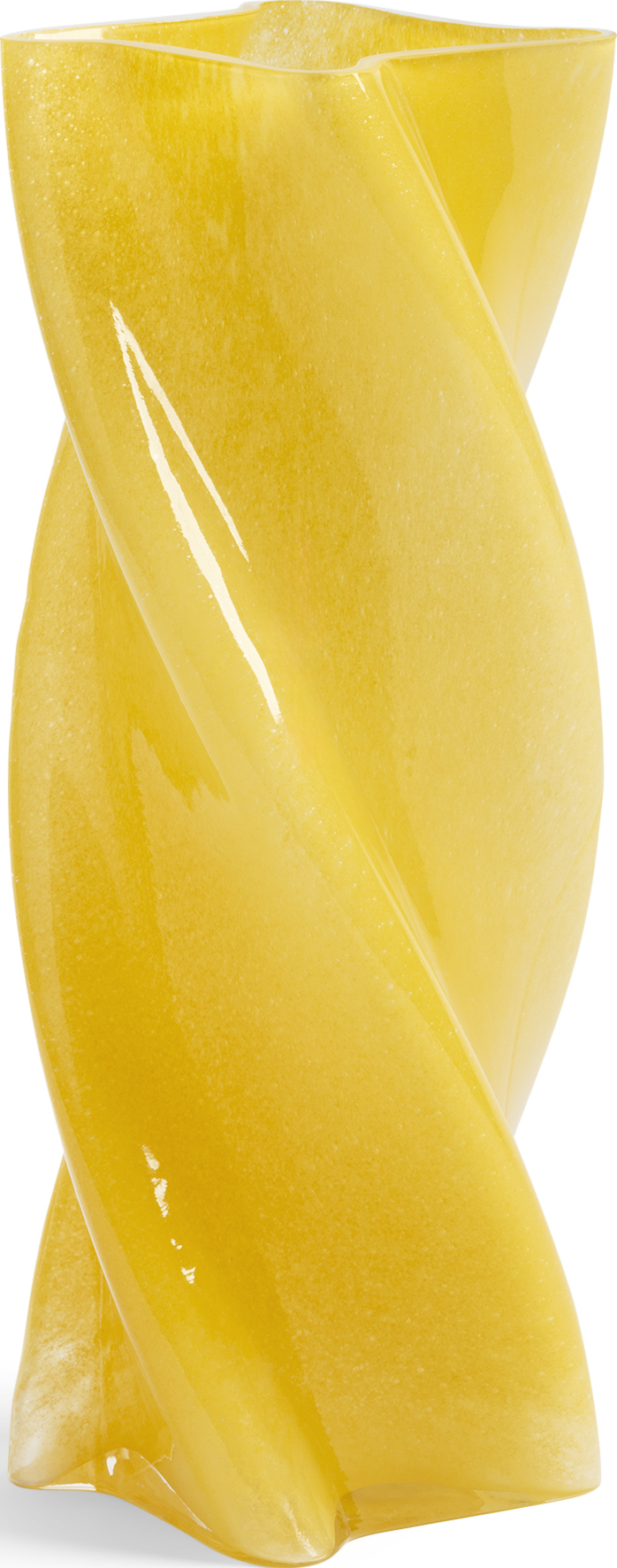 Marshmallow Opaque Vase 30 cm, gelb
