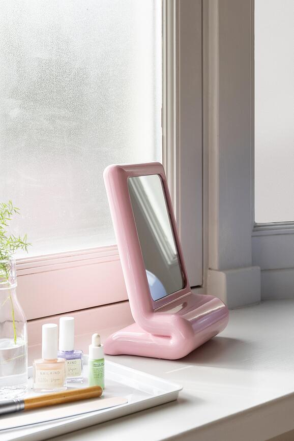 Miroir Vanity Whip vert