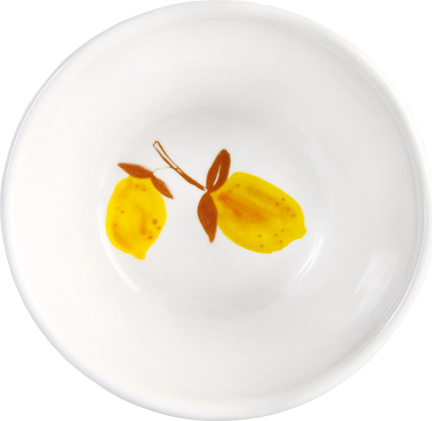 Misky na svačinu Lemon Moroccan 10,5 cm, 4 ks.