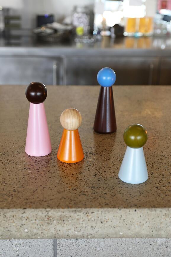Mlynček na soľ alebo korenie Halma S, modrý