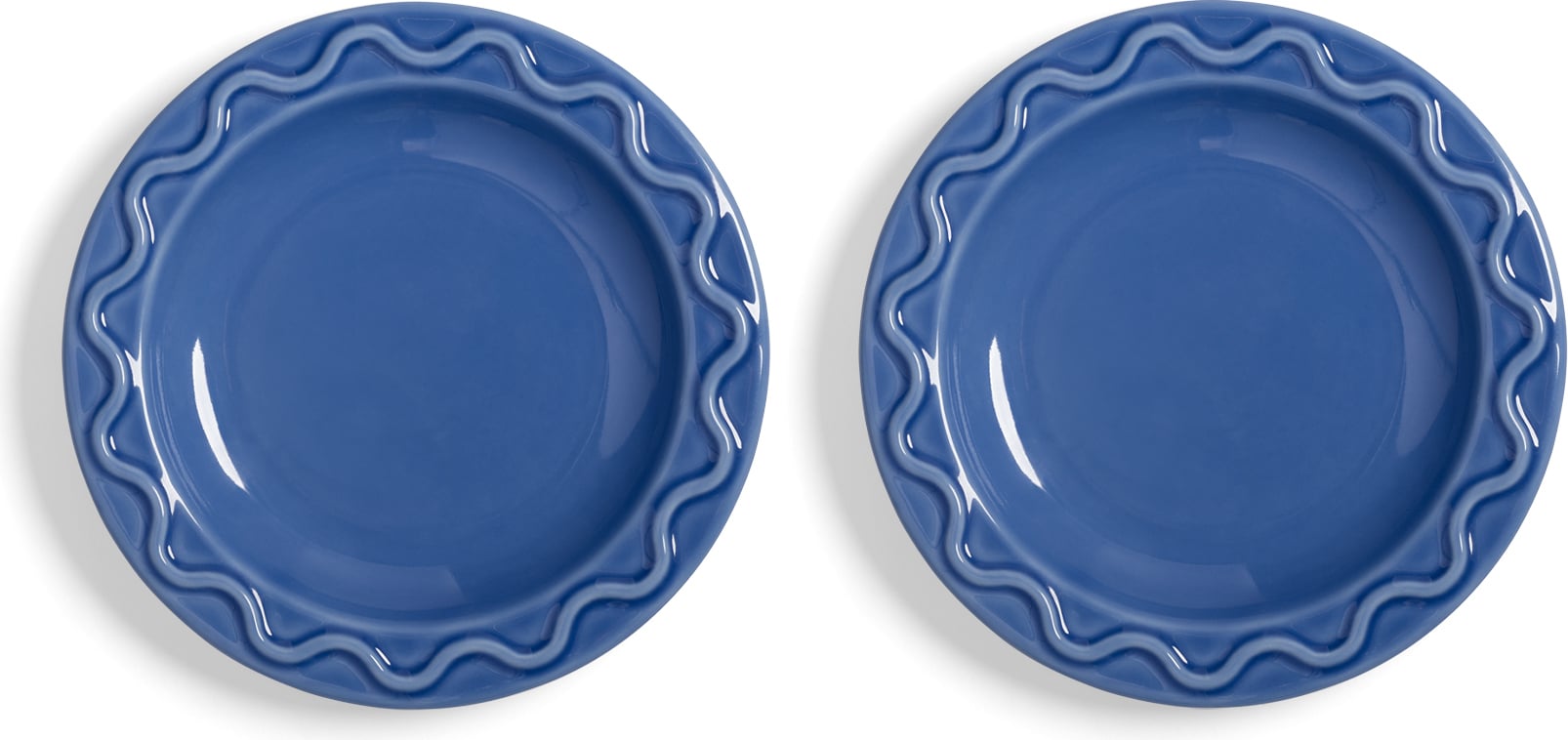 Mochi Dessertteller 17,5 cm, blau, 2 St.