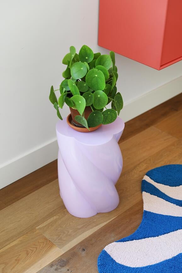 Odkládací stolek Marshmallow 40 cm, lila