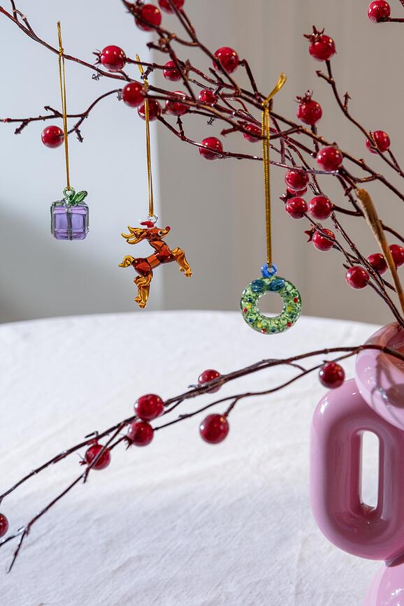 Palline di Natale Merry I, 3 pz.