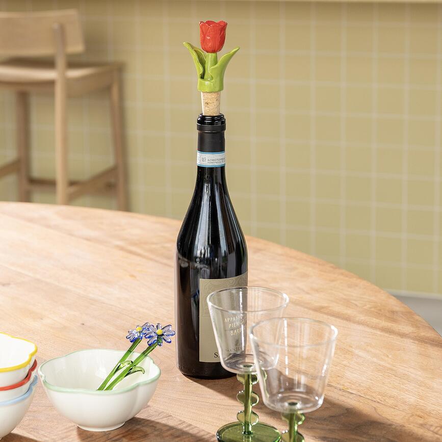 Пробка для вина Tulip жовта