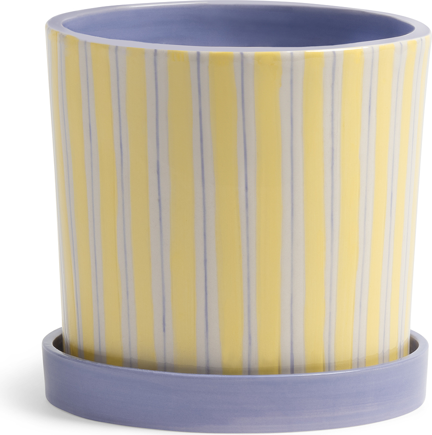Ray Pot with Saucer 13.5 cm