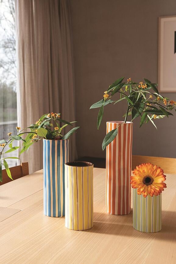 Ray Vase 29 cm, orange