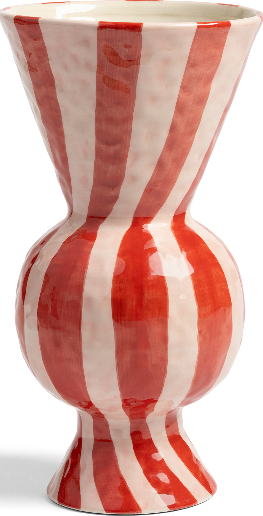 Rhombic Vase 29,5 cm, rot