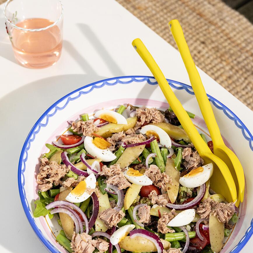 Salātu bļoda Boavista 30 cm, zaļa