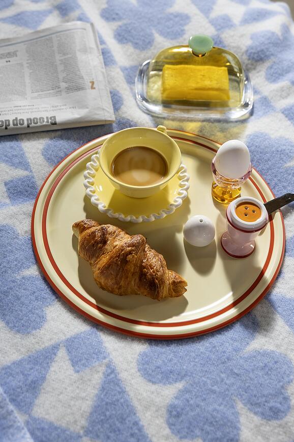 Serviertablett Vano 32,5 cm, blau