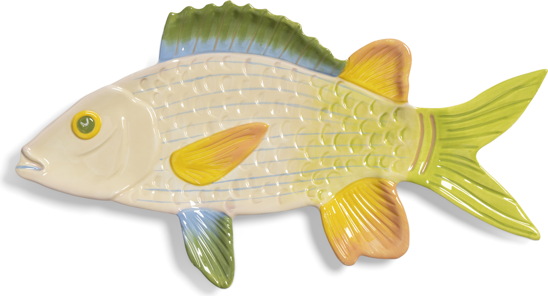Servierteller Fish Trigger 18,5 x 34,5 cm