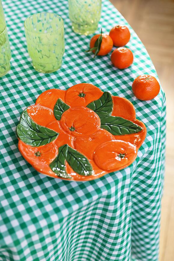 Servírovací tanier Orange 23,5 cm